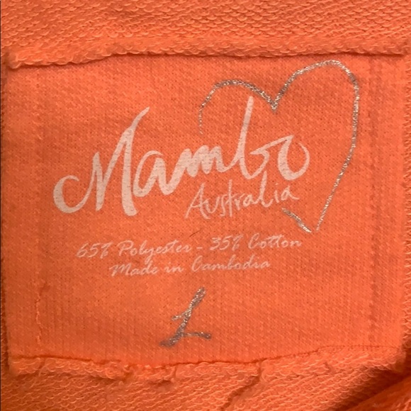 Peach Loose Fitted Cropped T-Shirt - Picture 2 of 3